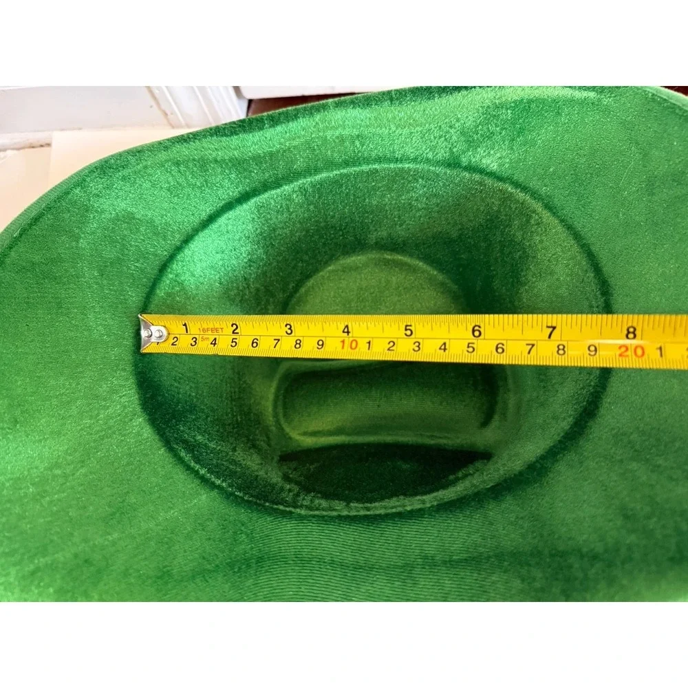 St. Patrick's Day Sequined Cowboy Hat Adult Size Fits Most Plush & Fabric